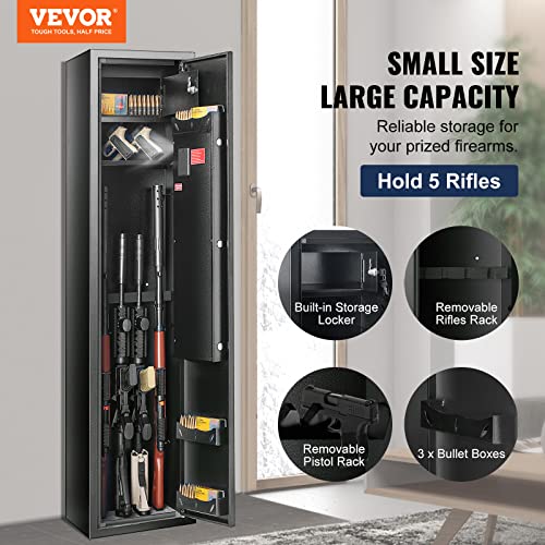 3-4 Rifles Gun Safe with Digital Keypad N92176