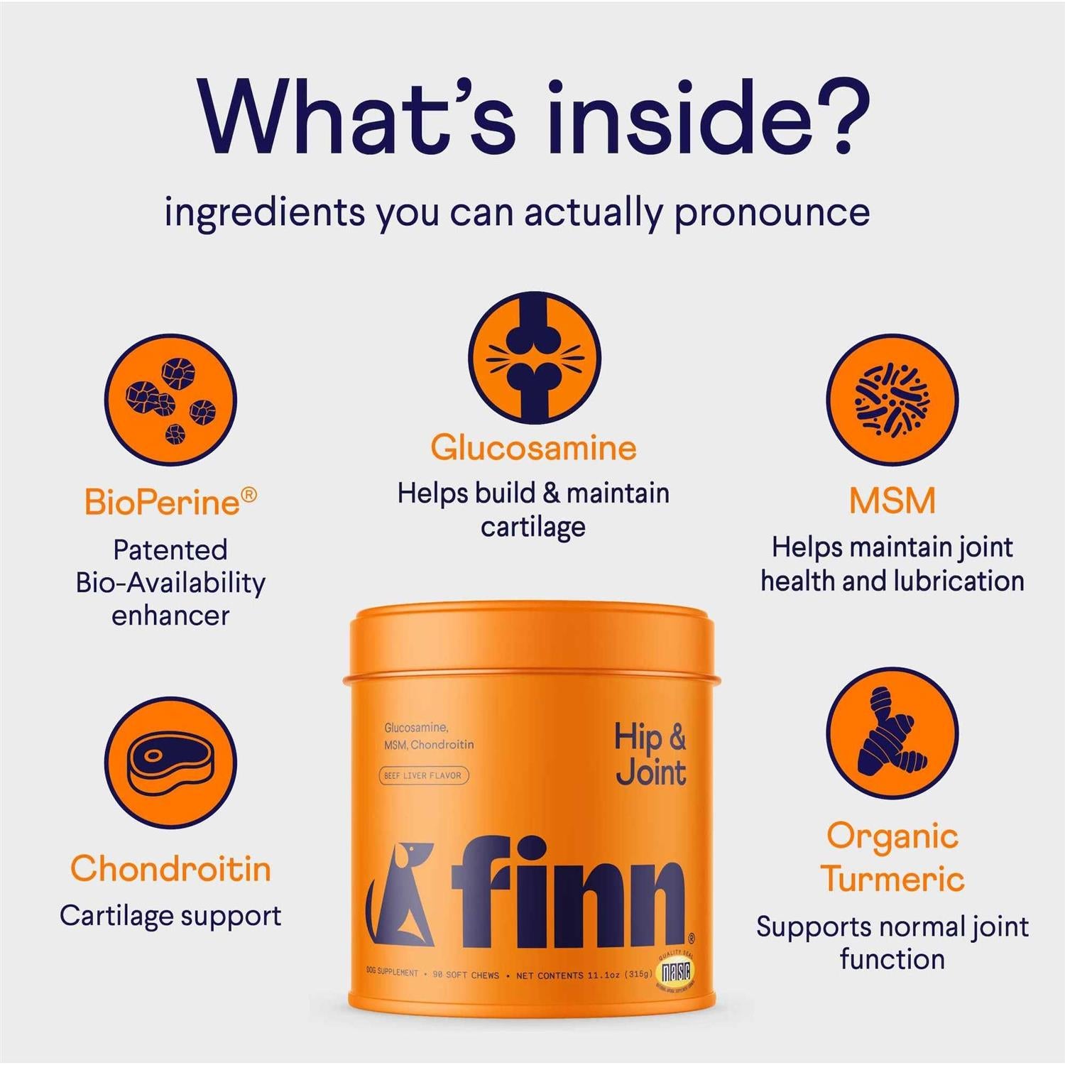 Finn Hip & Joint Supplement for Dogs R21058