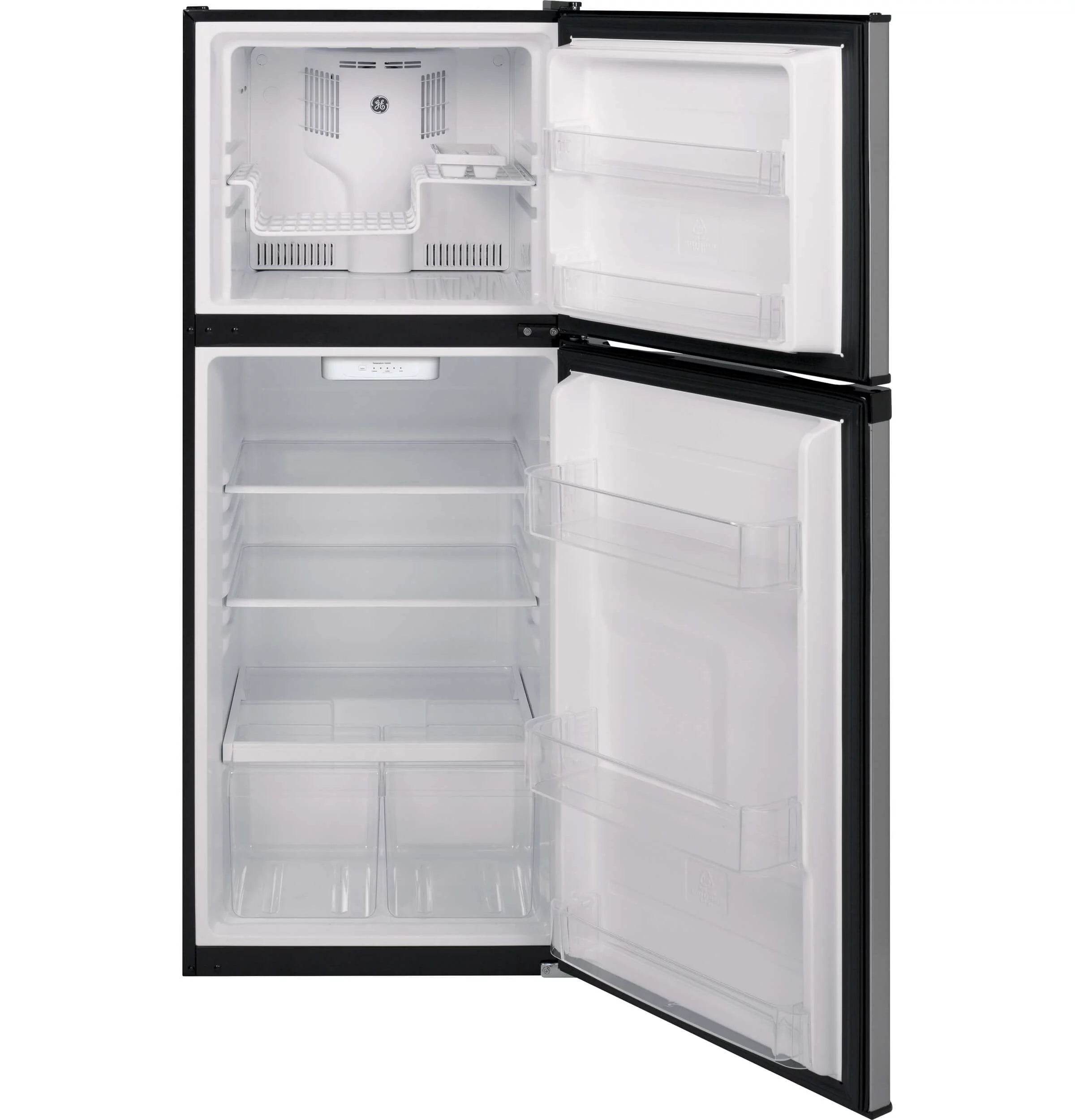 24 Inch Freestanding Top Freezer Refrigerator Stainless Steel U795615