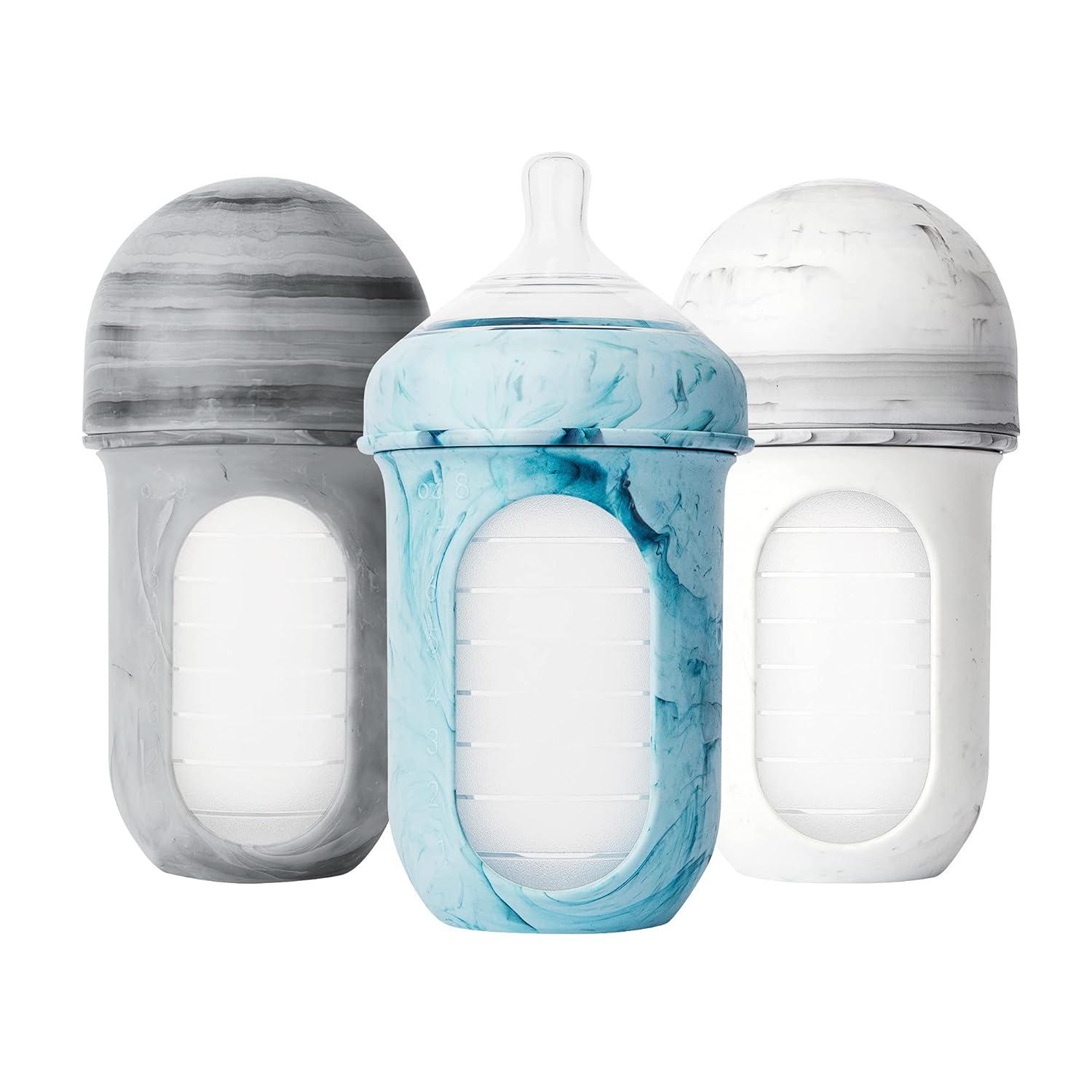 Reusable Silicone Baby Bottles with Pouches T437841