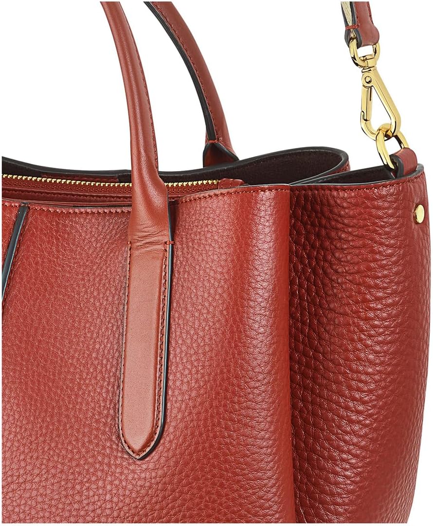 Medium Leather Satchel Bag Z41757