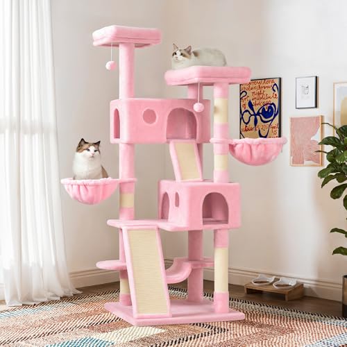 Grey Cat Tree with Sisal Scratching Posts Z437837