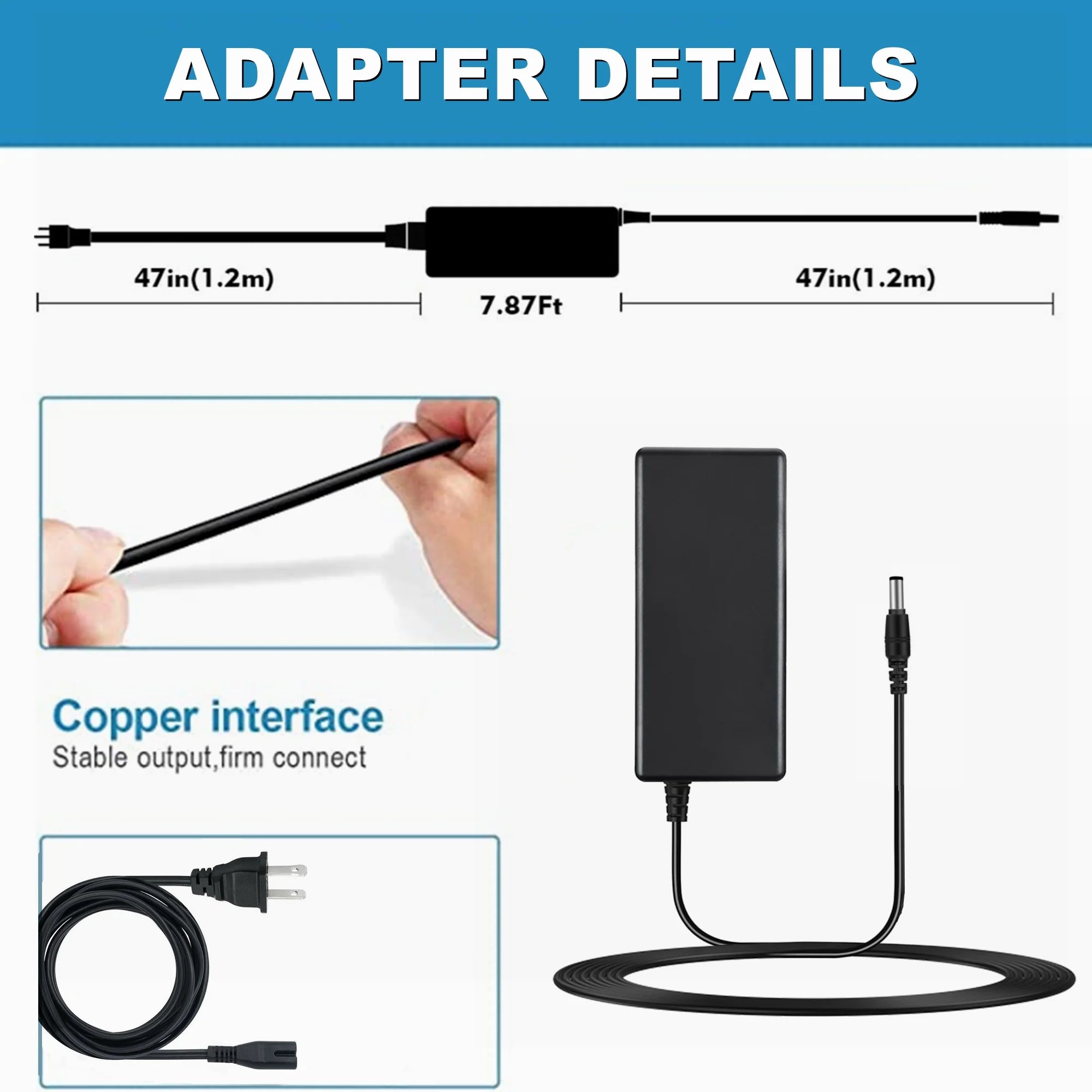 AC/DC Adapter Charger Replacement Power Supply Cord K380