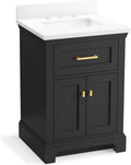 24 in. Bathroom Vanity Cabinet with Sink and Quartz Top J7126