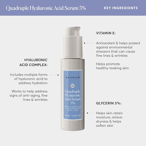 5% Hyaluronic Acid Serum, 1.0 oz Q165