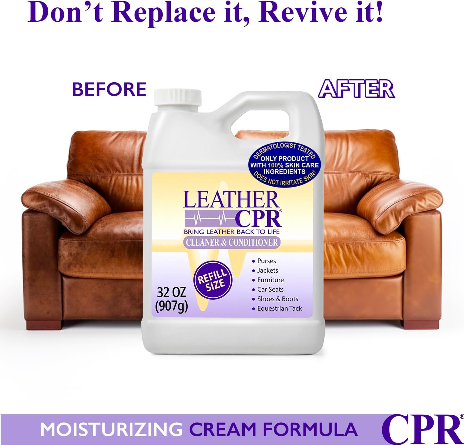 2-in-1 Leather Cleaner & Conditioner (32oz) Q84590