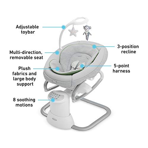 Versatile Baby Swing & Portable Rocker F131244