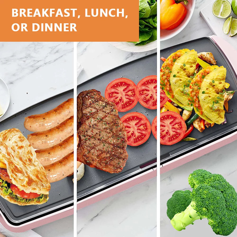 Extra Large Ceramic Electric Griddle Nonstick (20") R1838