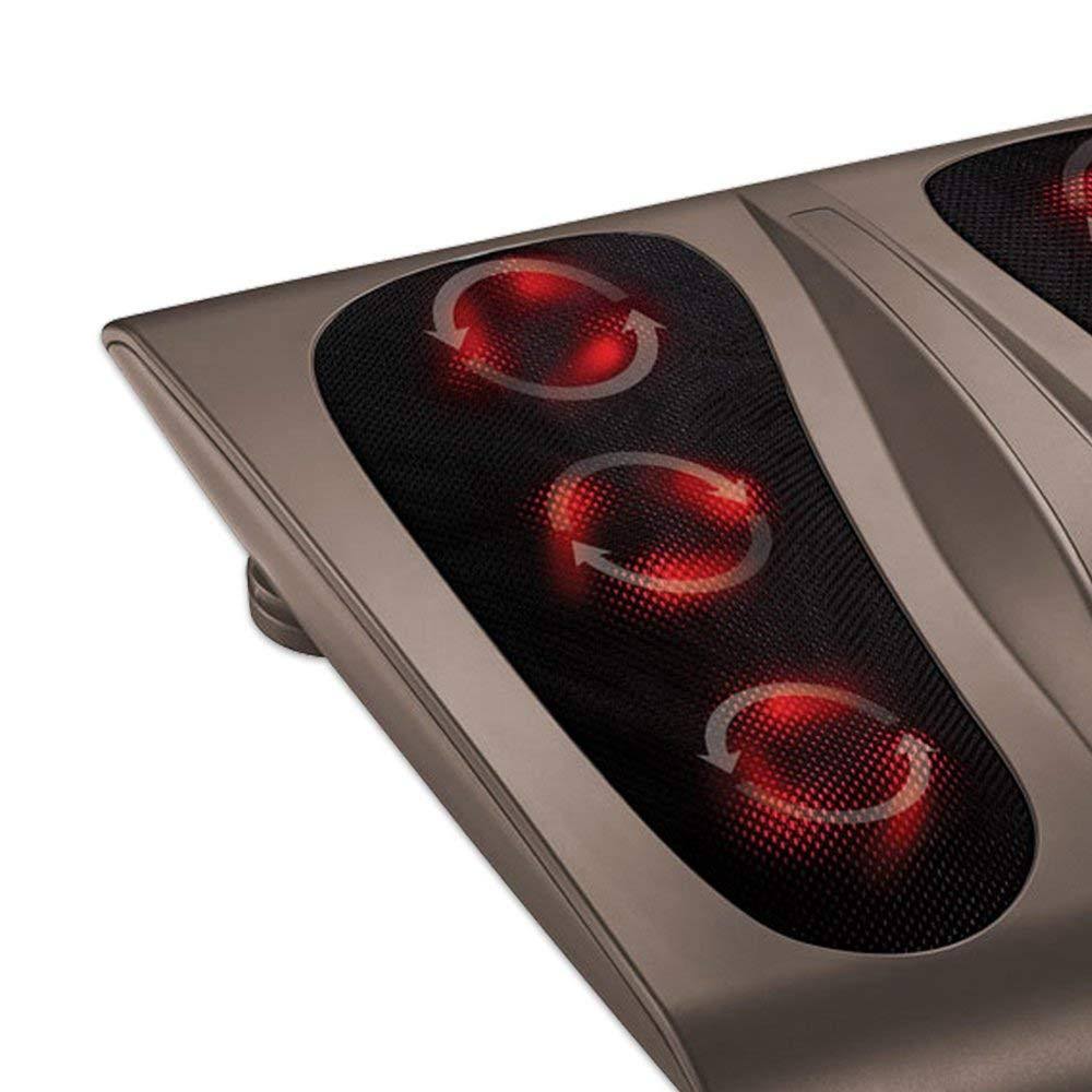 Triple Action Shiatsu Foot Massager with Heat D852
