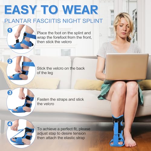 Plantar Fasciitis Night Splint Ankle Brace U539186