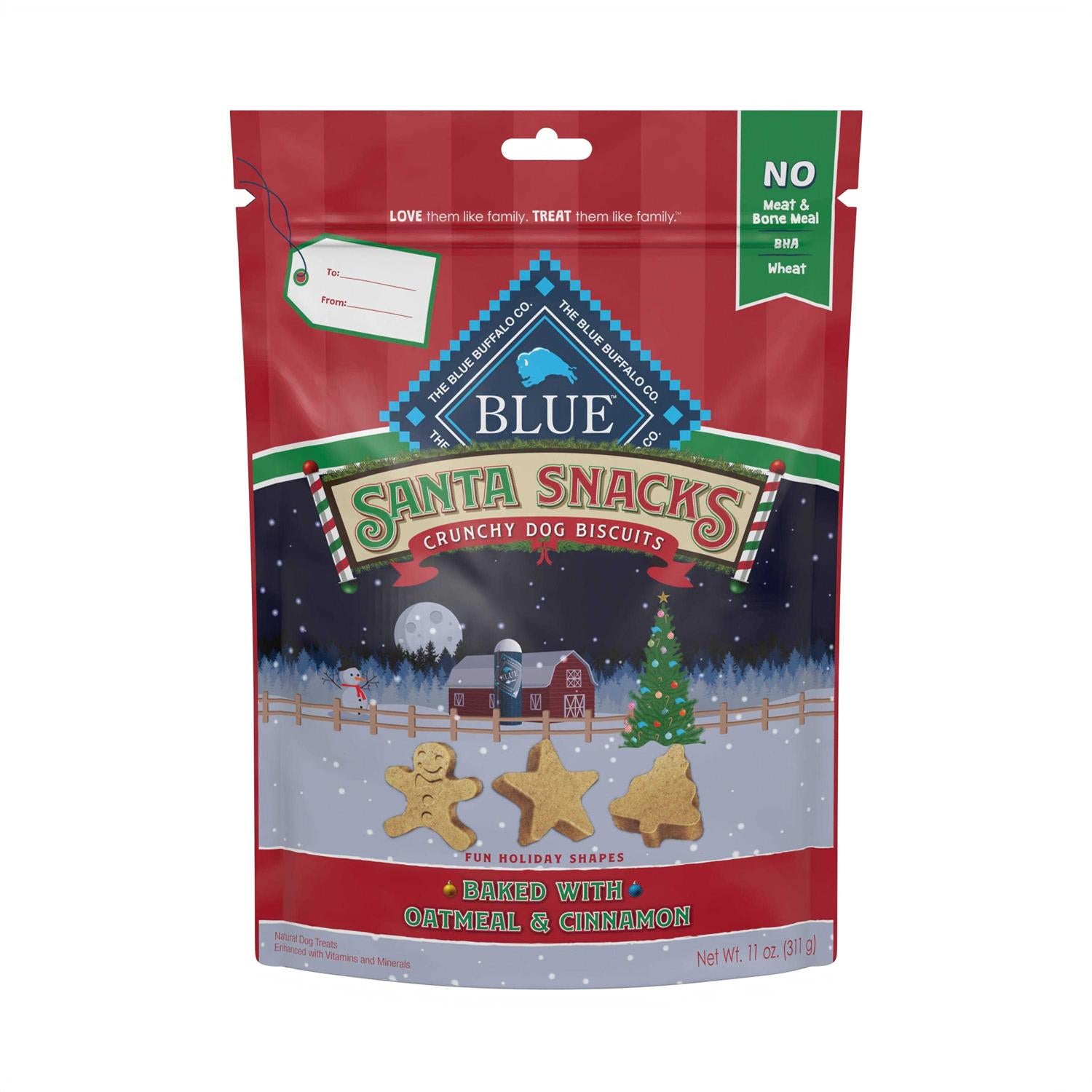 Natural Crunchy Oatmeal & Cinnamon Dog Biscuits V374