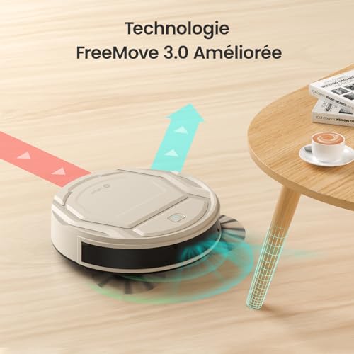 Robot Vacuum with 12000Pa Suction, Anti-Tangle Brushes, Self-Emptying V746