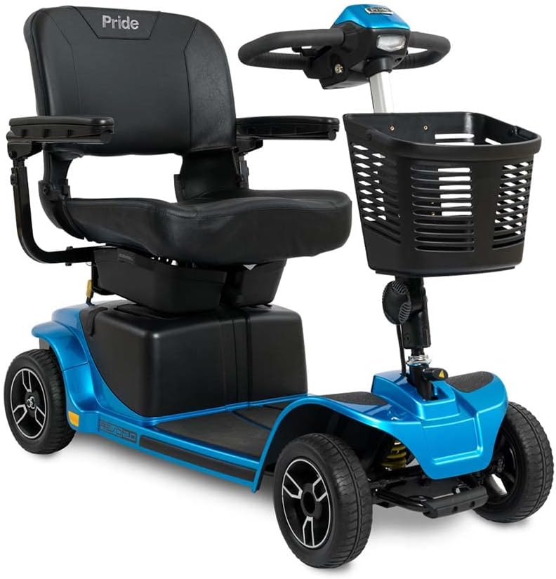 4 Wheel Mobility Scooter, 400 lbs. WC, 5.2 MPH K39966