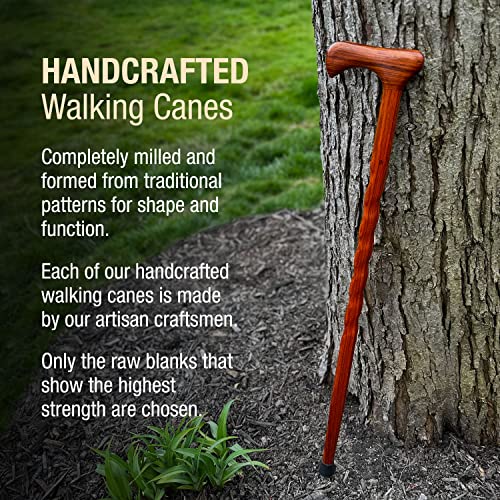 Twisted Oak Wood Walking Cane, 37" Q5794