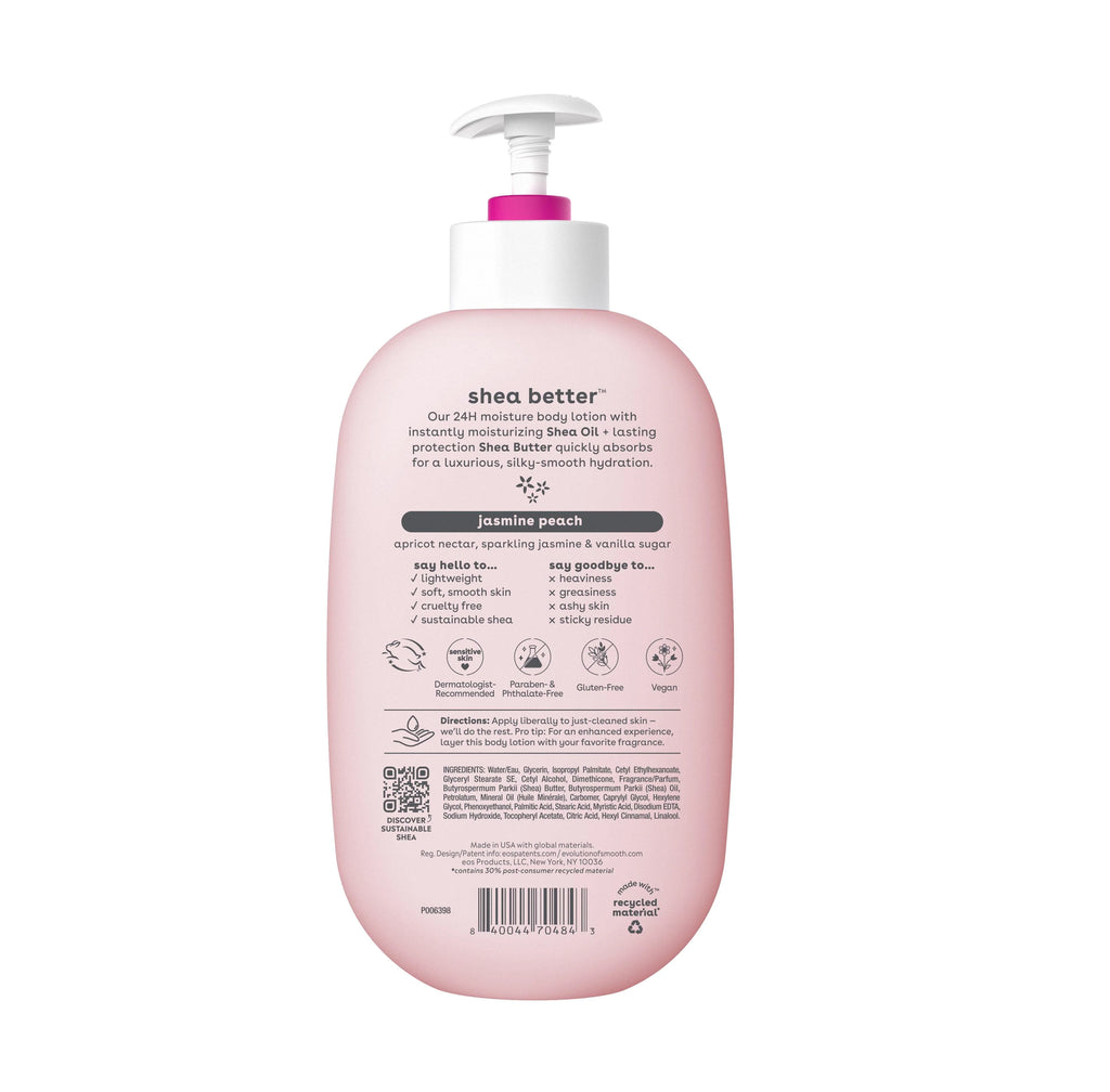 Shea Body Lotion Jasmine Peach, 16 fl oz Y82777