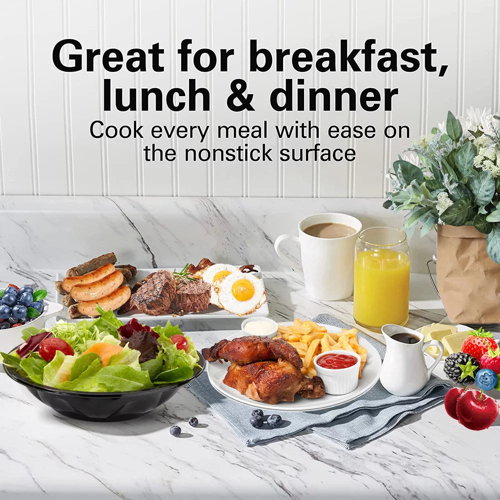 Nonstick Ceramic Electric Griddle D506