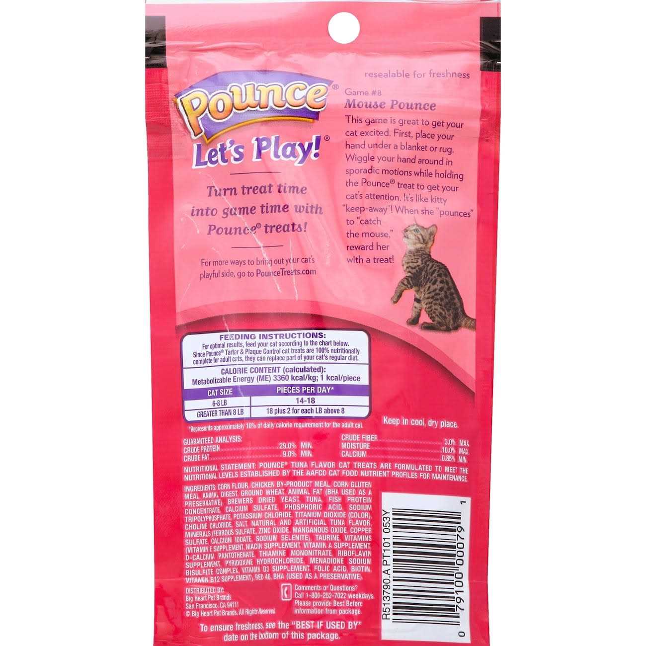 Tartar Control Crunchy Tuna Flavor Cat Treats L9967