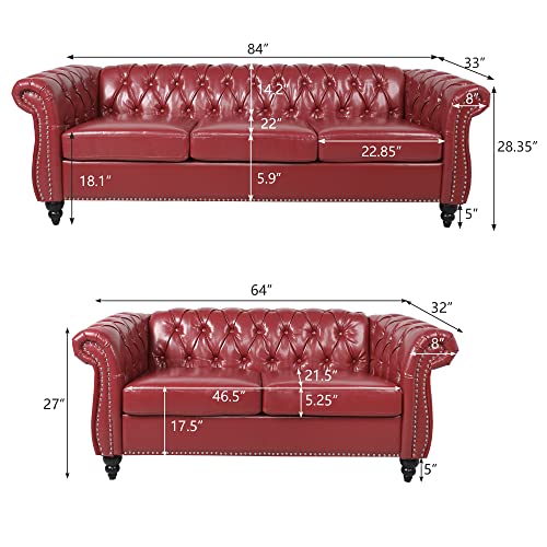 Green Velvet Chesterfield Sofa and Club Chair Set Z5605