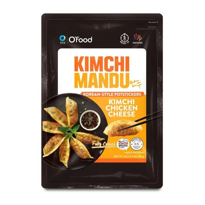 24 OZ Pack of 8 Cheese Kimchi Dumplings H6058