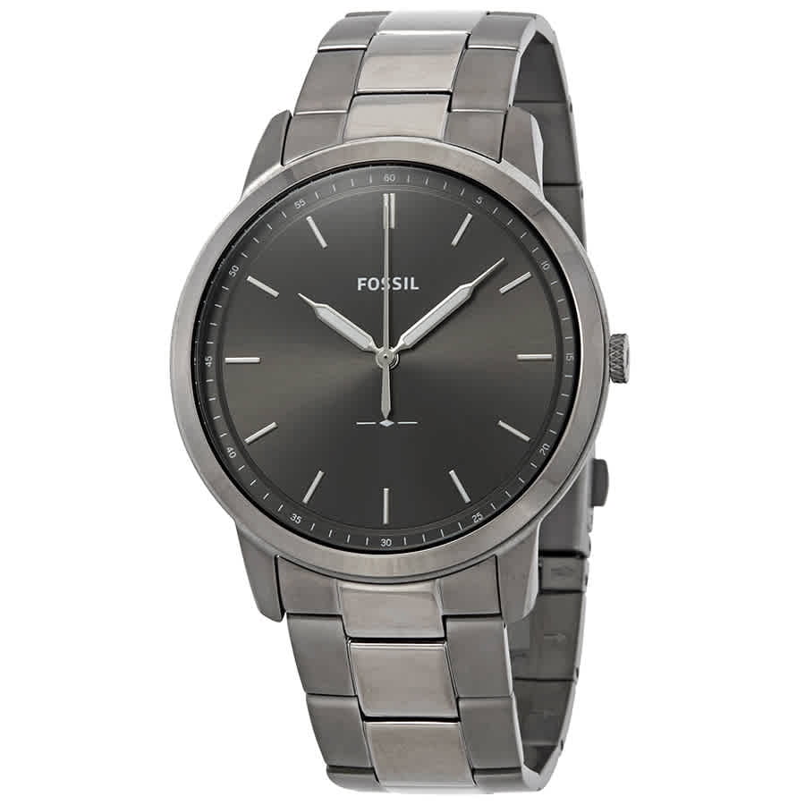 Smoke-Tone Stainless Steel Watch L870