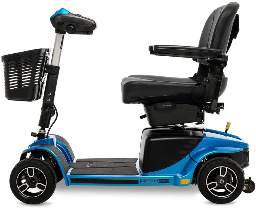 4 Wheel Mobility Scooter, 400 lbs. WC, 5.2 MPH K39966