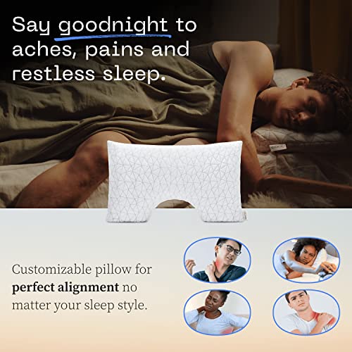Queen Size Adjustable Memory Foam Pillow D8517
