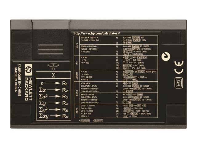 Financial calculator K477
