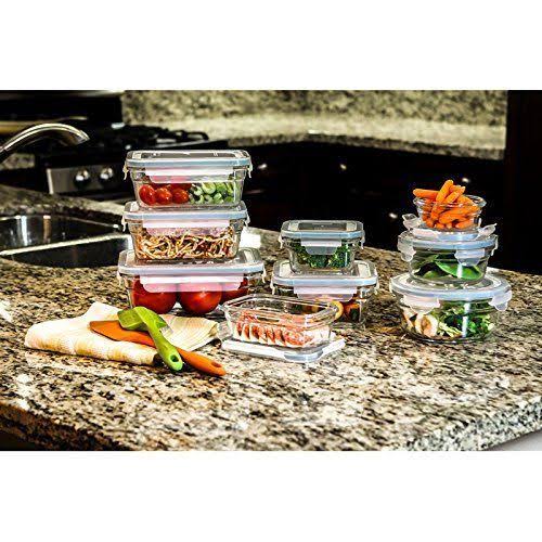 18-Piece Oven Safe Glass Container Set P827538