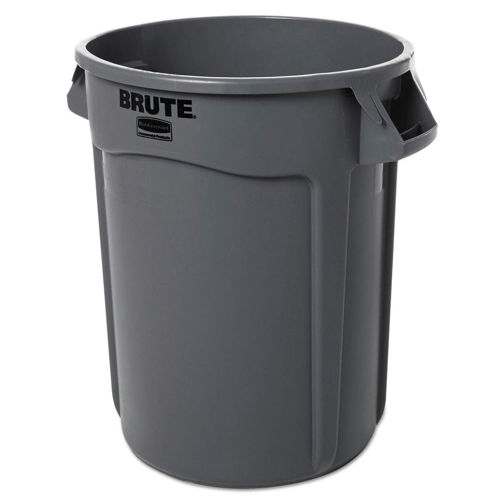 32 gallon Gray Commercial-Grade Trash Can M69221