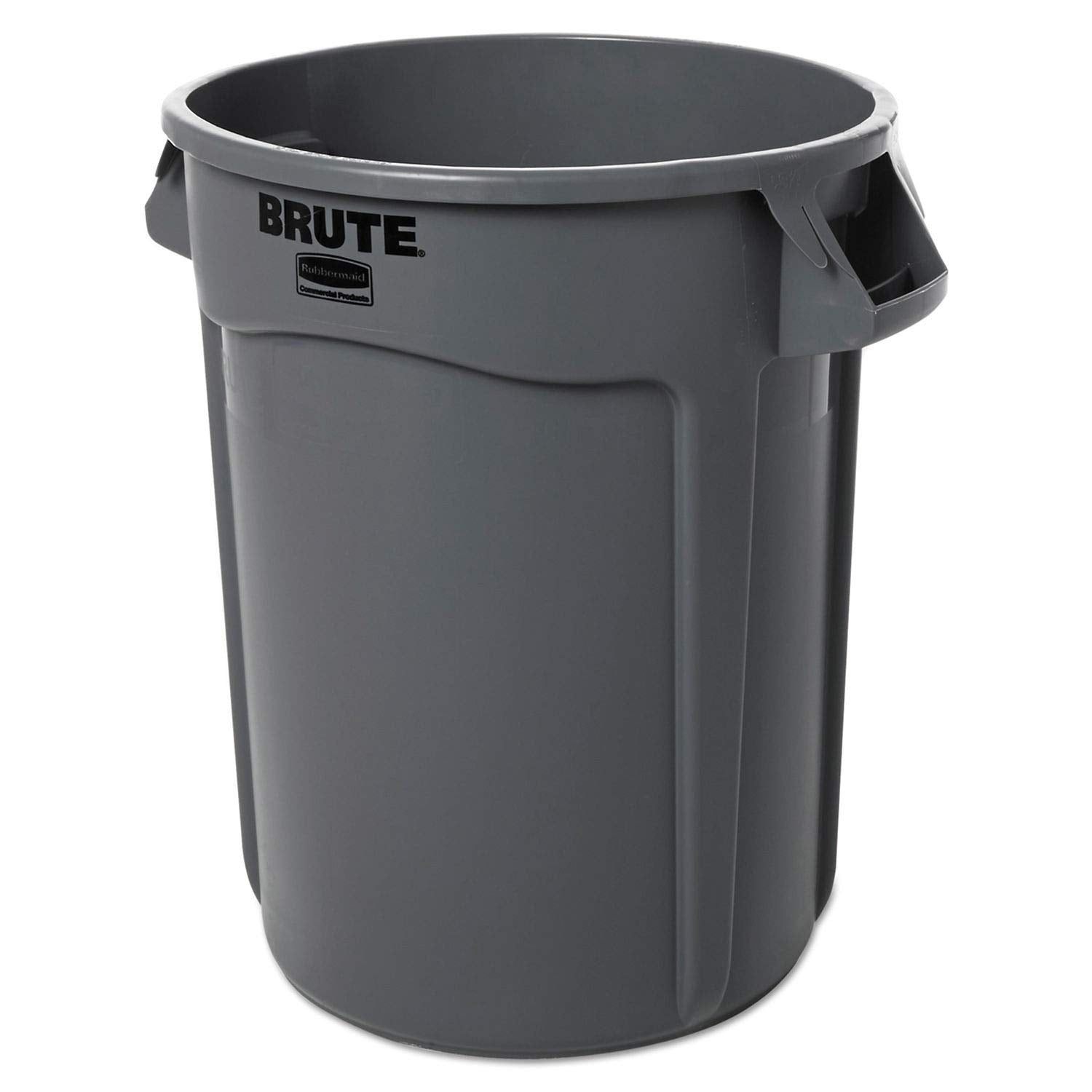32 gallon Gray Commercial-Grade Trash Can M69221
