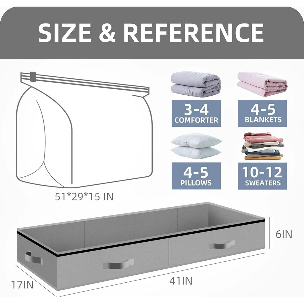Large Capacity Vacuum Storage Bags, 41 x 17.7 x 6 G907098
