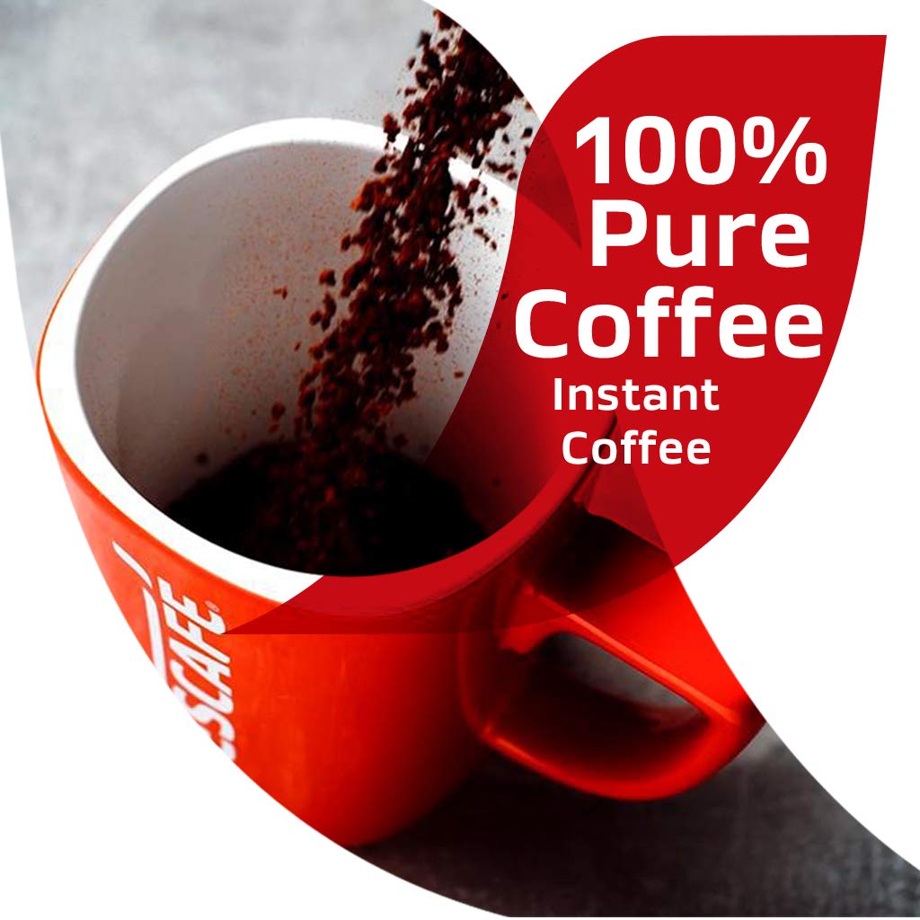 Dark Roast Instant Coffee 10.5 oz Jar Pack of 2 Y146