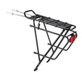 Black Durable Bike Cargo Rear Rack with Reflector Y129