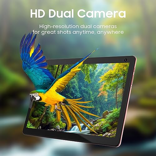 Black 10 inch Android Tablet with 32GB Storage E132