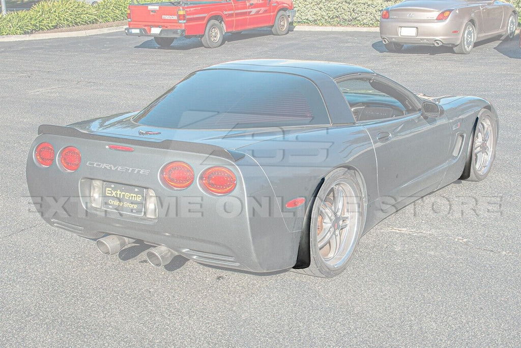 GM Factory XL Extended Style Front & Rear Side Splash Guards Mud Flap Pair ( ABS Plastic - Matte Black ) Z82902