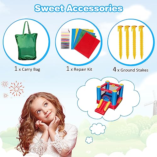 Inflatable Bounce House with Carry Bag, Repair Kit M513719
