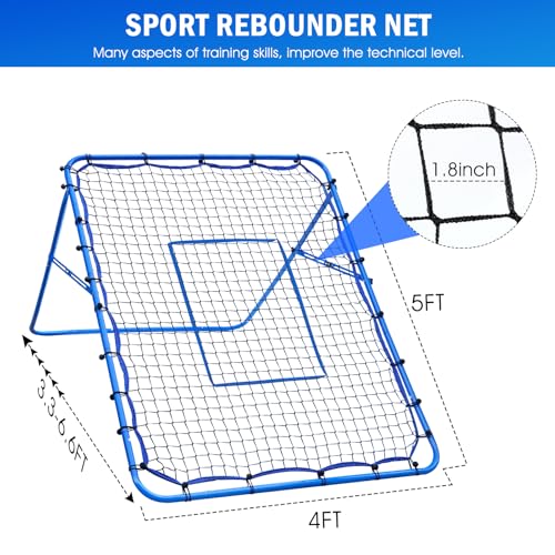 Volleyball Baseball Softball Lacrosse Rebounder Net E5744