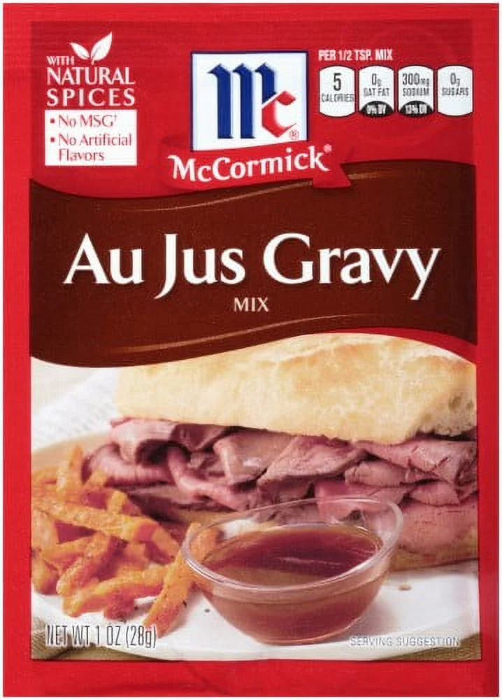 Au Jus Gravy Mix Seasoning (Pack of 10) M1824
