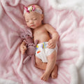 16 Inch Full Platinum Silicone Reborn Baby Doll M6048