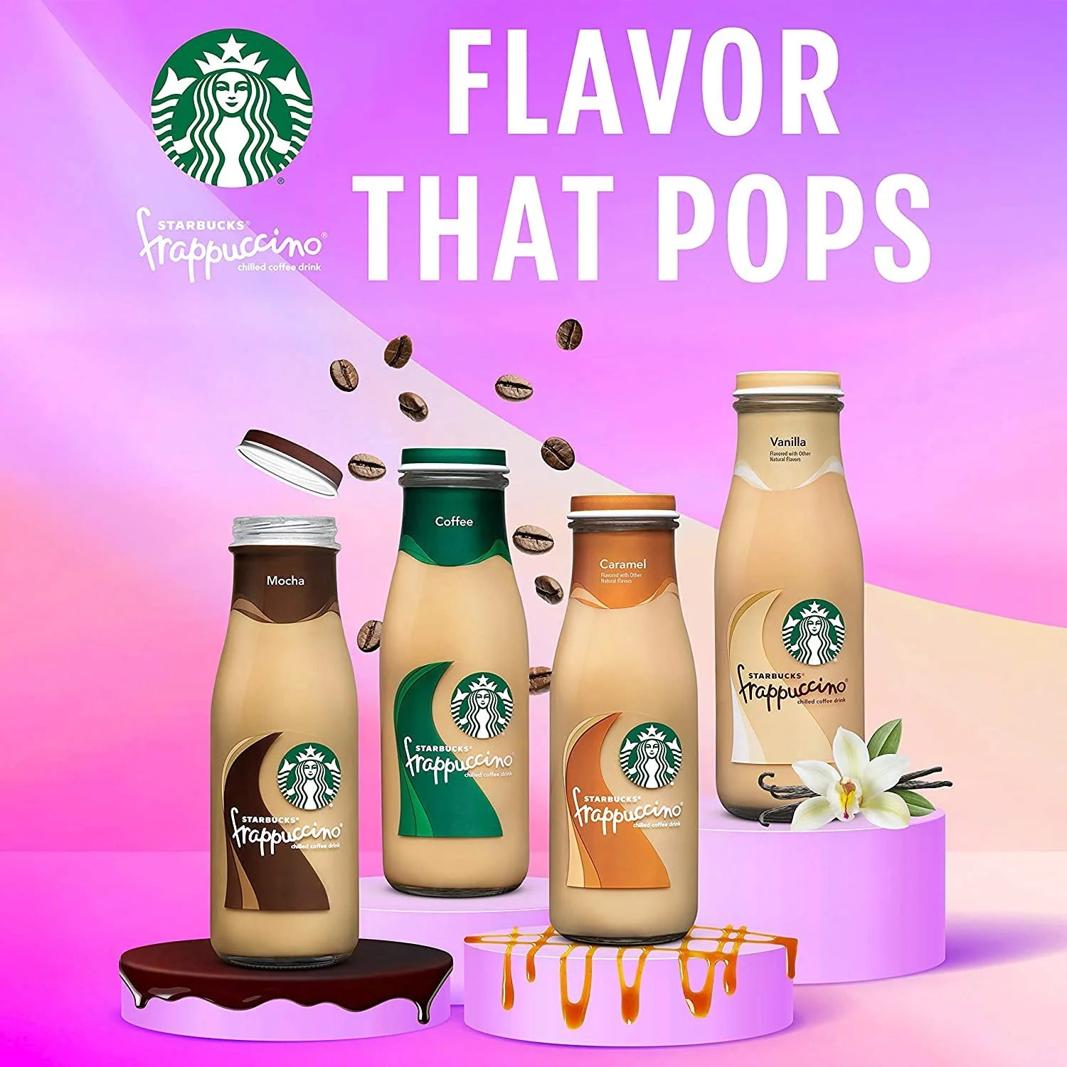 White Chocolate Mocha Coffee Drink 13.7 Fl Oz (12 Pack) B7702
