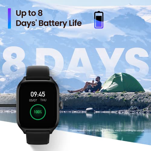 Black 43mm Smart Watch with GPS R302625