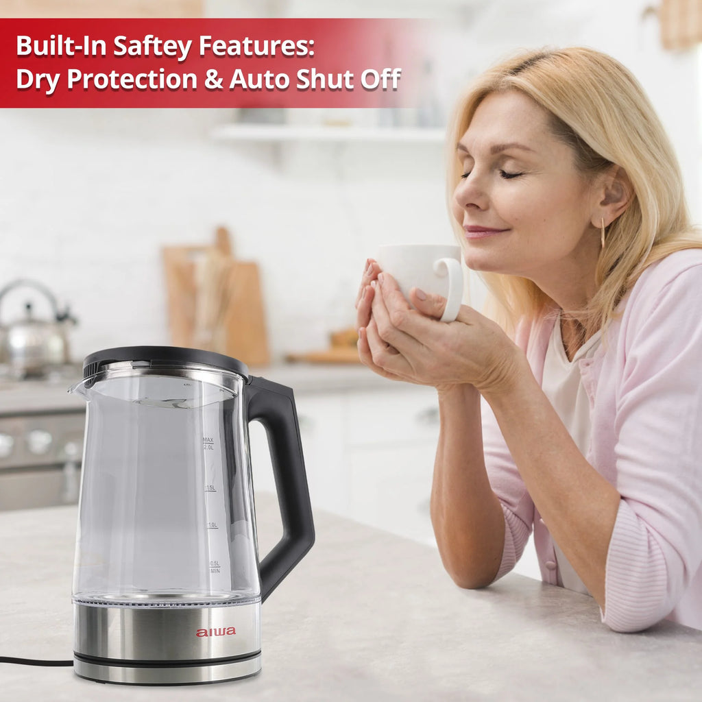 Electric Black Tea Kettle 8.4 Cups F854