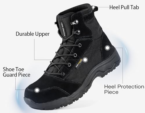 Men's Tactical Hiking Combat Work Boots 6 Inches X76792
