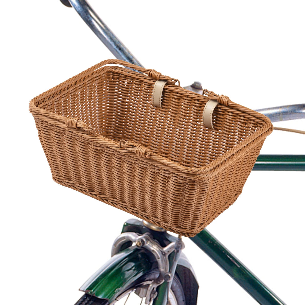 Handlebar Bike Wicker Basket Q548840