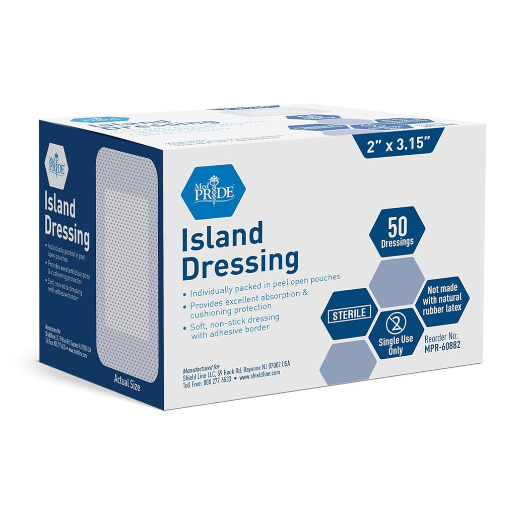 Bordered Gauze Dressing 2'' x 3.15'' 50 Pack S1976