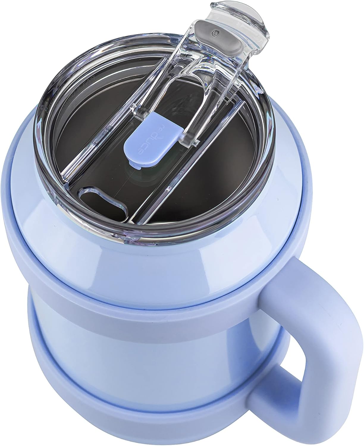 50 oz Stainless Steel Mug Tumbler with Handle and Straw A6381
