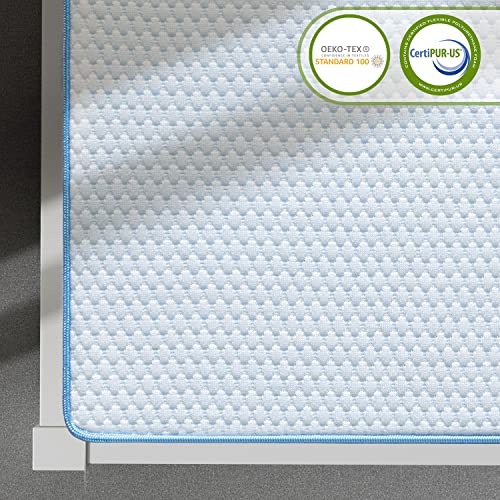 Firm 3 Inch Memory Foam Mattress Topper Full Size M781