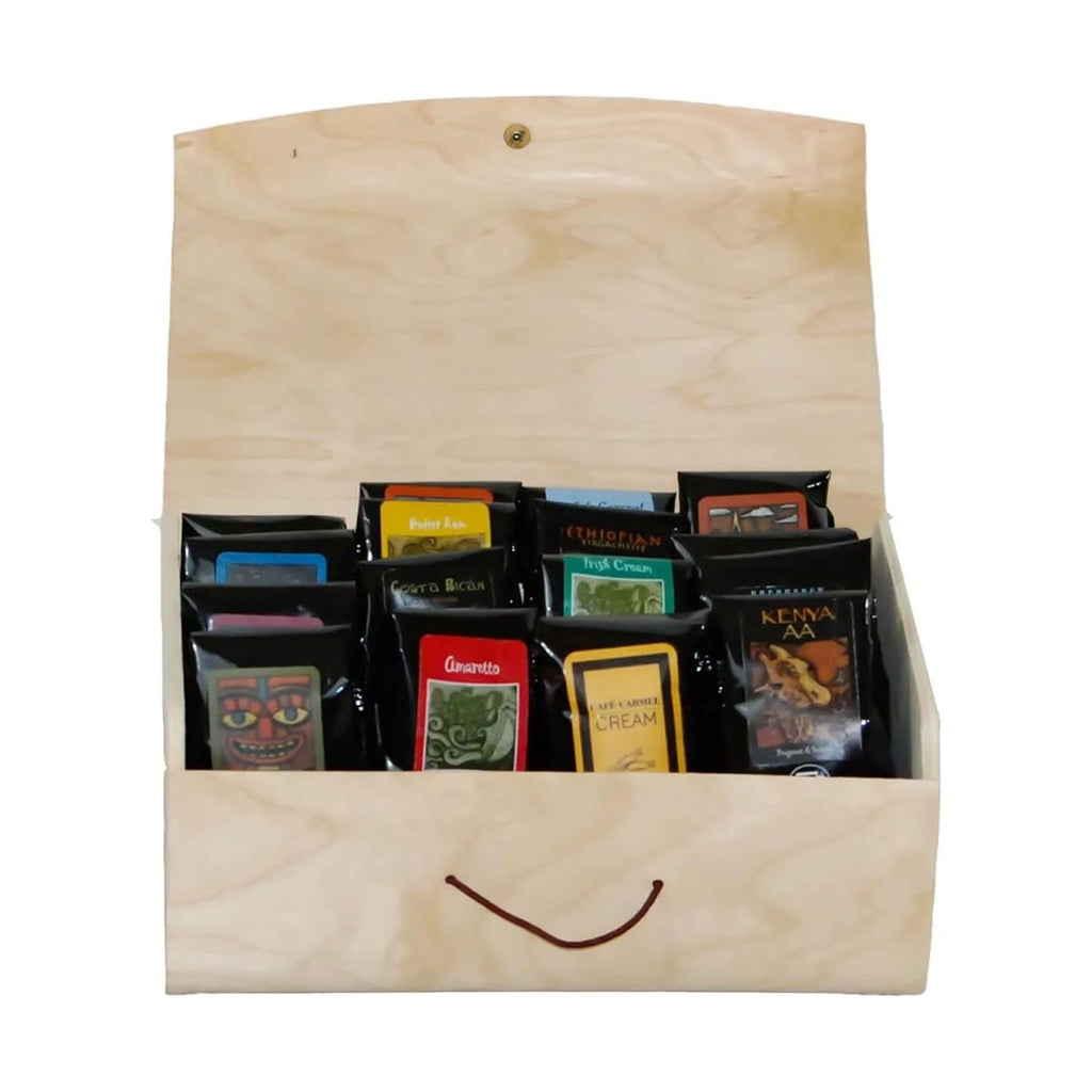 12 One Samples Gourmet Coffee Gift Basket M615938