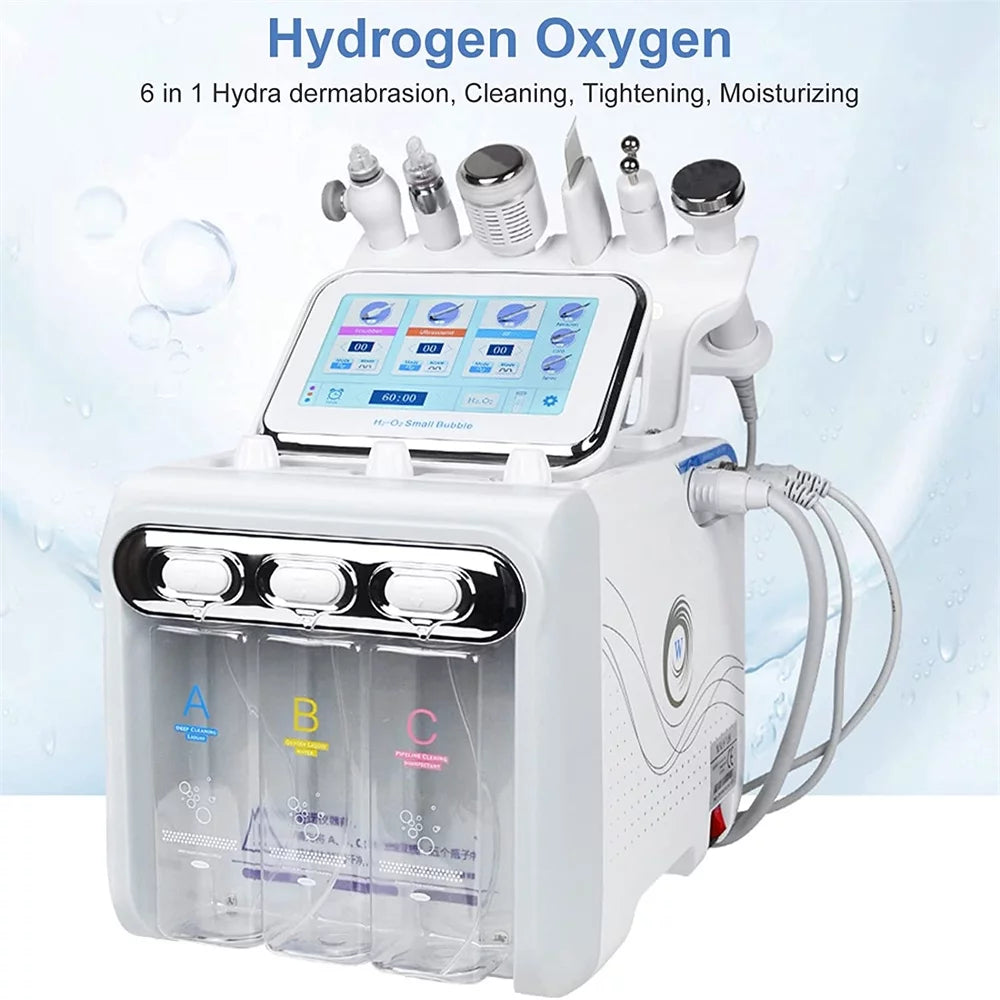 6 in1 Water Dermabrasion Hydro Dermabrasion Hydra Facial Machine C695880