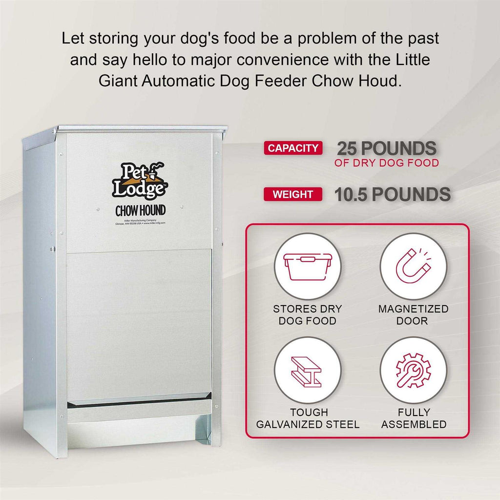 Pet Lodge Chow Hound Dog Feeder Y3264